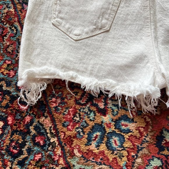 Loft High Rise Denim Shorts - Picture 4 of 13